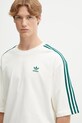 adidas Originals tricou din bumbac Oversize Tee bej KA0478