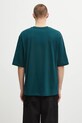 Odzież adidas Originals t-shirt bawełniany Oversize Tee JY1396 zielony