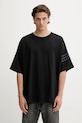 Βαμβακερό μπλουζάκι adidas Originals Neu C Tee βαμβάκι μαύρο HZ3700