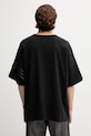 Ρούχα Βαμβακερό μπλουζάκι adidas Originals Neu C Tee HZ3700 μαύρο