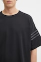 adidas Originals t-shirt in cotone Neu C Tee nero HZ3700