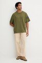adidas Originals cotton t-shirt Neu C Tee HZ3697 green AW25