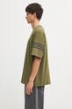 Bavlněné tričko adidas Originals Neu C Tee HZ3697 zelená AW25