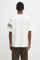 Ρούχα Βαμβακερό μπλουζάκι adidas Originals Neu C Tee HZ3698 μπεζ