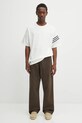 Βαμβακερό μπλουζάκι adidas Originals Neu C Tee HZ3698 μπεζ