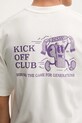 Hummel t-shirt bawełniany 230025 beżowy