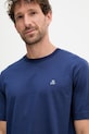 Bavlněné tričko Marc O'Polo námořnická modř 526201251054