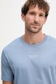 Odzież Marc O'Polo t-shirt bawełniany 526201251382 niebieski
