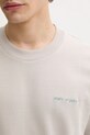 Marc O'Polo t-shirt bawełniany 526206451158 beżowy