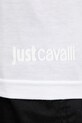 Хлопковая футболка Just Cavalli 2 шт белый 79OAJU03.CJUT1