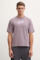 Одежда Хлопковая футболка Puma PUMA x RIPNDIP 632413 фиолетовой