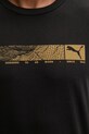 Puma t-shirt bawełniany czarny 688227