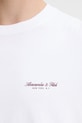 Abercrombie & Fitch t-shirt bawełniany KI123.5091.100 biały