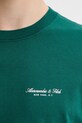 Abercrombie & Fitch t-shirt bawełniany KI123.5091.300 zielony