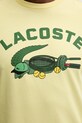 Lacoste t-shirt TH4760 żółty