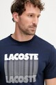 Футболка Lacoste темно-синій TH4781