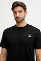 Lacoste tricou din bumbac negru TH5492
