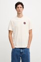 Îmbrăcăminte Lacoste tricou din bumbac TH5903 bej