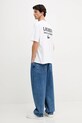 Lacoste t-shirt bawełniany TH5950 biały AW25