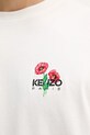 Bavlněné tričko Kenzo FF65TS2594SG béžová