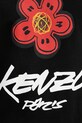 Βαμβακερό μπλουζάκι Kenzo FF65TS2654SG μαύρο