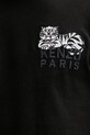 Βαμβακερό μπλουζάκι Kenzo FF65TS1524SI μαύρο