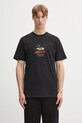Carhartt WIP t-shirt bawełniany S/S Work Life Romance nadruk czarny I035201.89XX