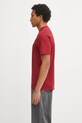 Бавовняна футболка Carhartt WIP S/S Alumni I035207.H8XX бордо AW25