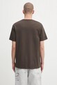 Odzież Carhartt WIP t-shirt bawełniany S/S Cream Of The Crop I035192.2ZWXX brązowy