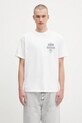 Odzież Carhartt WIP t-shirt bawełniany S/S Sandwich I035230.02XX biały