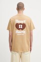 Carhartt WIP t-shirt bawełniany S/S Heart II Hartt bawełna brązowy I035203.07EXX