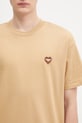Carhartt WIP cotton t-shirt S/S Heart II Hartt brown I035203.07EXX