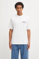 Odzież Carhartt WIP t-shirt bawełniany S/S Arcan I035209.260 biały