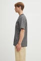 Carhartt WIP tricou din bumbac S/S Gellar Pocket I035141.30HXX gri AW25