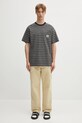 Carhartt WIP t-shirt bawełniany S/S Gellar Pocket I035141.30HXX szary