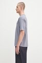 Drôle de Monsieur t-shirt bawełniany Le Tshirt Slogan Tresses H.TS259.CO134 niebieski AW25