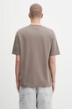 Одяг Бавовняна футболка Drôle de Monsieur Le Tshirt Grand HUtel H.TS261.CO002 коричневий