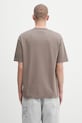 Дрехи Памучна тениска Drôle de Monsieur Le Tshirt Grand HUtel H.TS261.CO002 кафяв