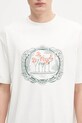 Drôle de Monsieur t-shirt bawełniany Le Tshirt Plateau biały H.TS255.CO002