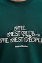Drôle de Monsieur pamut póló Le T-shirt "The Best Club" I.TS273.CO002 zöld