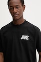 Vans pamut póló fekete VN000PBRBLK1