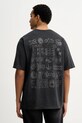 Vans t-shirt bawełniany bawełna szary VN000PCWBLK1