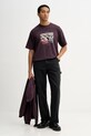 Vans t-shirt in cotone VN000PCXEMS1 violetto AW25
