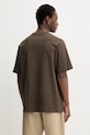 Îmbrăcăminte Vans tricou din bumbac VN000PDYEMP1 maro