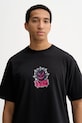 Vans t-shirt bawełniany czarny VN000PE7BLK1