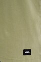 Βαμβακερό μπλουζάκι Vans VN000PFJEMZ1 πράσινο