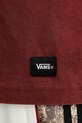 Памучна тениска Vans VN000PFJNB31 оранжев