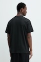 Îmbrăcăminte Vans tricou din bumbac VN000R9XBLK1 negru
