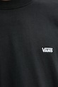 Vans tricou din bumbac VN000R9XBLK1 negru