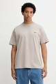 Vans t-shirt bawełniany bawełna beżowy VN000R9X7D61